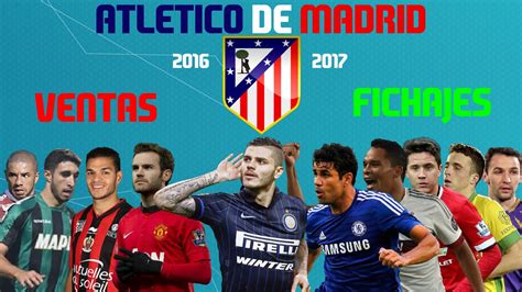 Club atlético de madrid, s.a.d., commonly referred to as atlético de madrid in english or simply as atlético, atléti, or atleti, is a spanish professional football club based in madrid, that play in la liga. POSIBLES FICHAJES Y CESIONES ATLETICO DE MADRID - 2015 ...