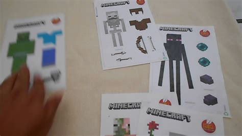 Muñecos Armables De Papel De Minecraft Para Imprimir Gran Venta Off 63