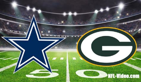 Dallas Cowboys Vs Green Bay Packers Full Game Replay 2022 Nfl Week 10