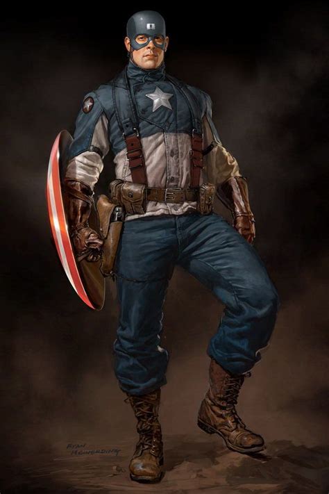 Captain America The First Avenger Concept Art By Ryan Meinerding Bd