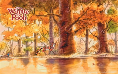 Winnie The Pooh Fall Wallpaper 74 Images