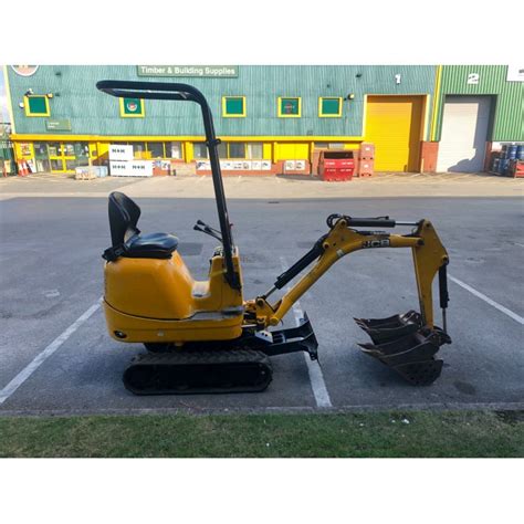 Mini Diggers Jcb 8008 Micro Excavator Digger With 3 Buckets Second