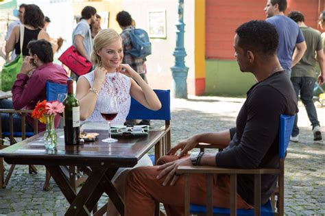 A doll living in 'barbieland' is expelled for not being perfect enough and sets off on an adventure in the real world. Margot Robbie - 'Focus' Movie Photos