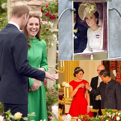 Kate Middleton S Royal Firsts In Photos From Her First Tour To Her First State Banquet Hello