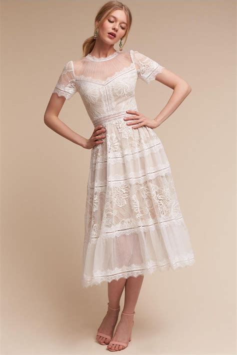 35 Midi Length Wedding Dresses Stillwhite Blog Little White Dresses Guest Dresses Guest Attire