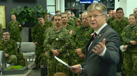 Canadian Troops Deploy To Latvia For Nato Defence Mission Cbc News