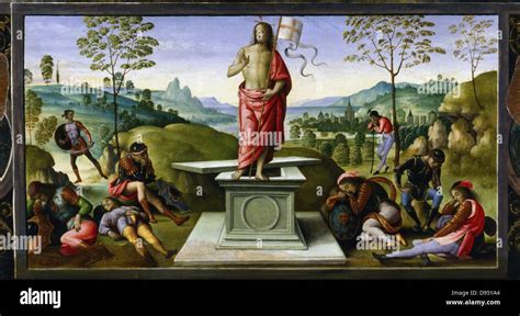 Resurrection Of Christ 1495 Perugino Pietro Di Cristoforo Vannucci