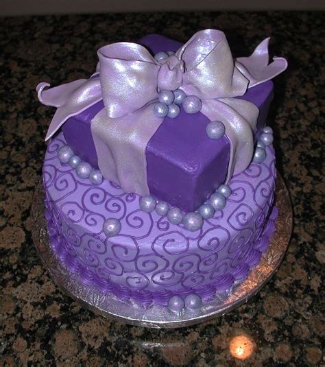 Pretty In Purple — Birthday Cakes Purple Cakes Birthday Pretty Cakes