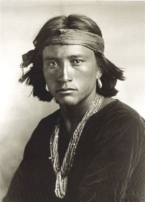 Photo Of An Unnamed Young Navajo Man Taken In New Mexico In 1905 By