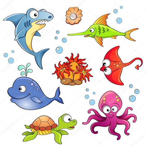 Dibujos De Animales Del Mar
