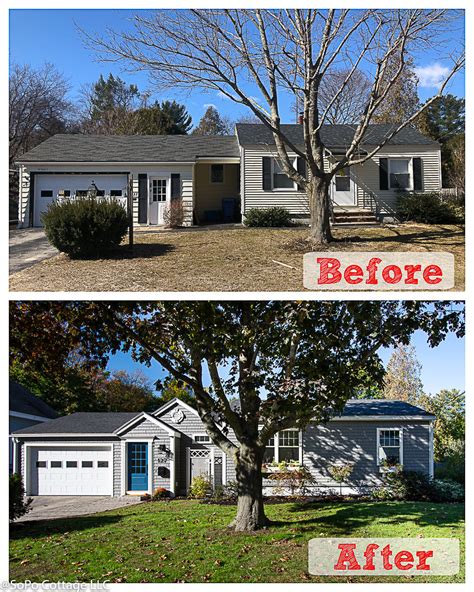 Sopo Cottage Romancing The Ranch Before And After Curb Appeal