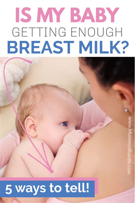 How To Know If Your Breastfed Baby Is Getting Enough Milk