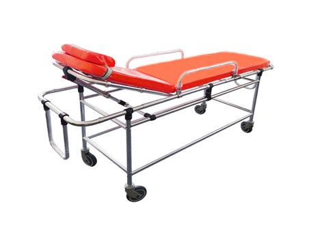 Non Magnetic Alloy Portable Emergency Automatic Ambulance Stretcher Bed