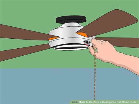 If the lights come on or the fan starts to rotate, it's all fixed. How to Replace a Ceiling Fan Pull Chain Switch (with Pictures)