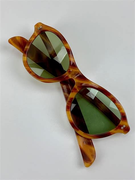 Vintage 1940s Sunglasses Tortoise Shell Early Plastic Etsy