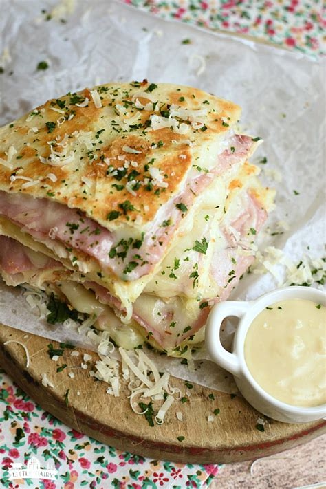 Looking for more easy casserole recipes? Chicken Cordon Bleu Quesadilla - Easy Recipe | Little ...