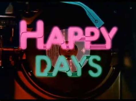Happy Days (Intro) S3 (1976) - YouTube