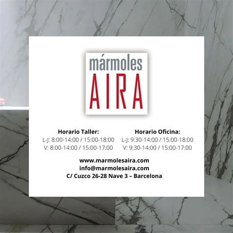 Contacto Mármoles Aira Marmolistas En Barcelona