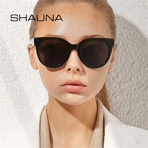 shauna ретро котяче око поляризовані сонцезахисні окуляри Жінки Розширений металевий шарнір cool