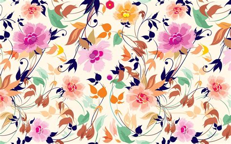 Multi Color Floral Pattern Patterns Background Texture Surface
