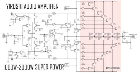 Is video mein ham class h amplifier ka ek practical circuit diagram ki study karenge ki aur aane wale agale video mein iska pcb design karke practically. Class H Power Amplifier Schematic Diagram