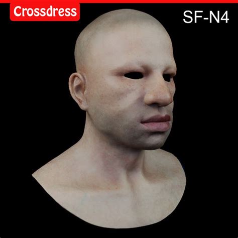 Sf N4 Silicone True People Mask Costume Mask Human Face Mask Silicone