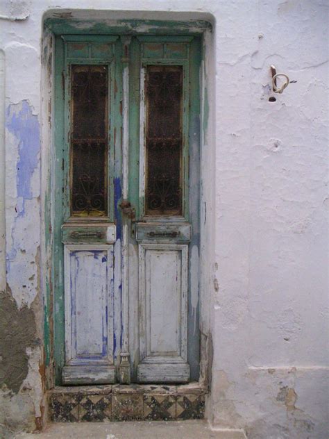 Free Old Island House Doors 2 Stock Photo