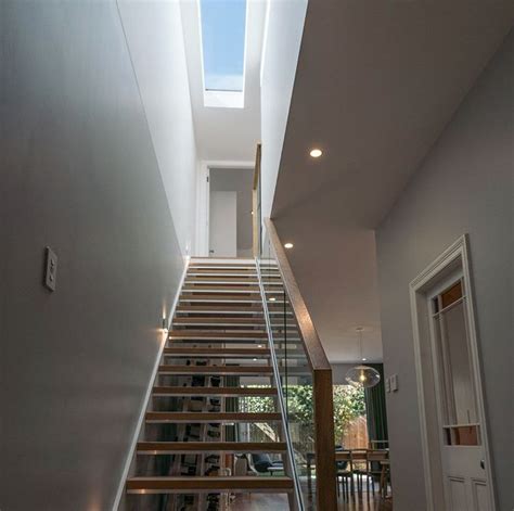 Pin By Gary Wood On Staircase Design House Staircase Skylight Design