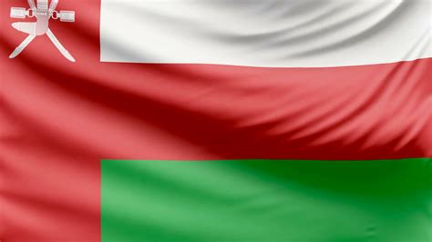 Realistic Beautiful Oman Flag 4k Motion Background 0019 Sbv 312794012