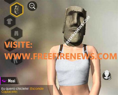 Durante o período do evento, os jogadores podem entrar pelo pequeno banner no lobby principal, ou através de anúncio. NOVA MÁSCARA NO FREE FIRE: MOAI - Free Fire News