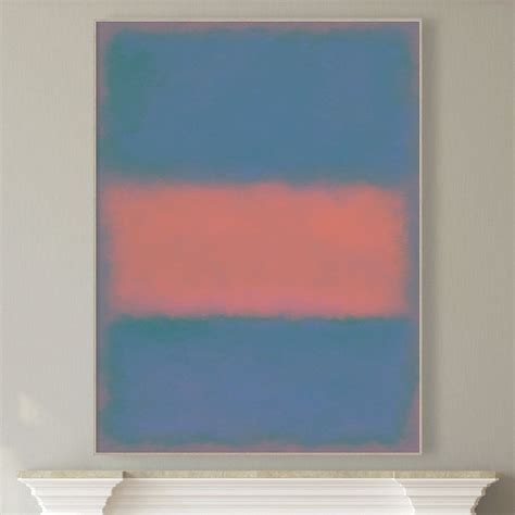 Contemporary Art Abstract Expressionism Color Field Acrylic Painting Mark Rothko Robert