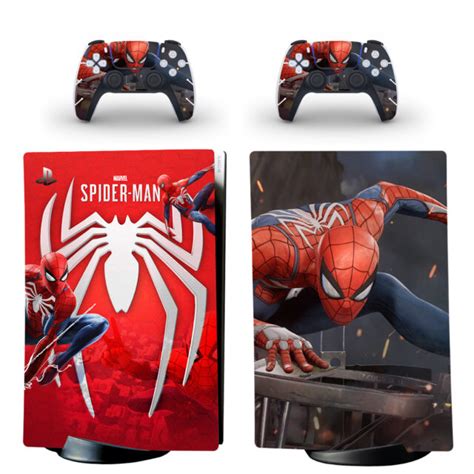 Spider Man Miles Morales Ps5 Digital Edition Skin Sticker Decal Design