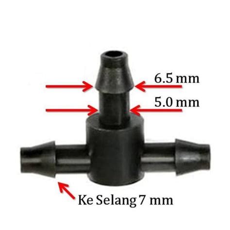 Pembayaran mudah, pengiriman cepat & bisa cicil 0%. Jual Tee Connector 7 mm ke Fogger/Mist Nozzle/Sprayer ...