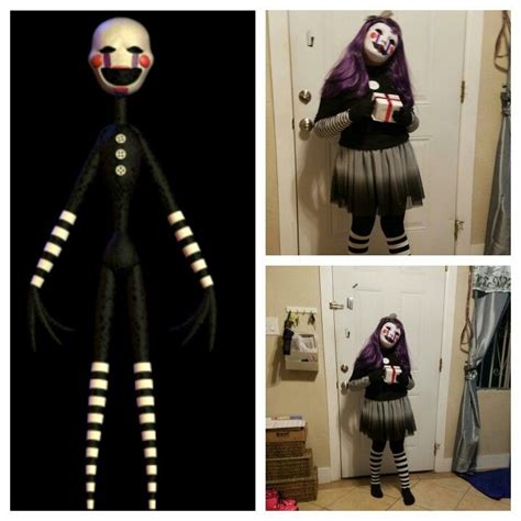 Pin By Jennifer Hernandez On Five Nights At Freddys Marionette Costume Marionette Costume