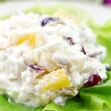 Pineapple Cottage Cheese Salad Love Bakes Good Cakes