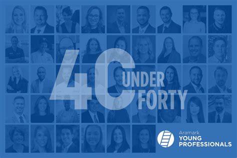 Aramark Celebrates Young Leaders At Annual 40 Under 40 Award