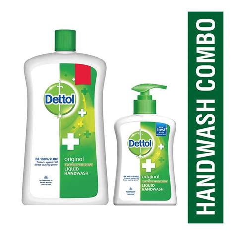 Buy Dettol Liquid Handwash Original Combo Pack 900 Ml 200 Ml