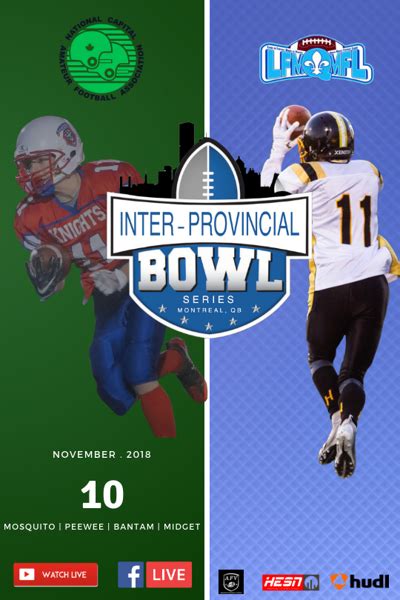 ncafa presents 2nd inter provincial bowl series