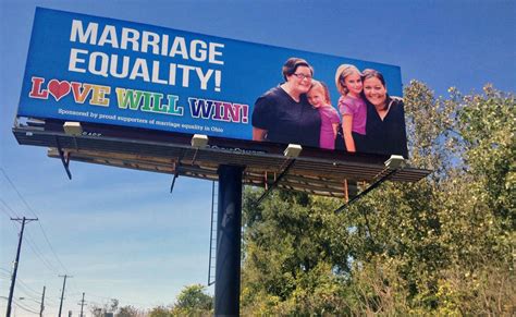 Lgbt Activists Answer Billboard With One Of Their Own Columbus