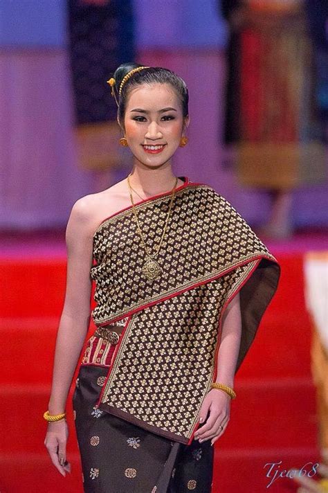 Laotians National Dress ແມ່ຍິງລາວ Laos National Dress Women Dresses