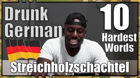 10 Hardest German Words To Pronounce Drunk German Youtube