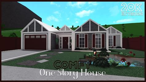 Bloxburg 1 Story House Ideas 20k Best Home Design Ideas