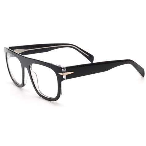 80701 optical acetate prescription glasses frame men women luxury myopia mirror fashion computer