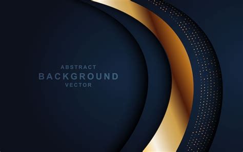 Premium Vector Dark Abstract Background With Overlap Layers And