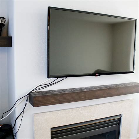 Best Way To Hide Cables Behind Tv How To Hide Cords On A Wall Mounted