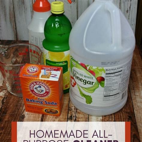 Make your home spotless with this homemade all purpose cleaner. Homemade All-Purpose Cleaner - Centsable Momma