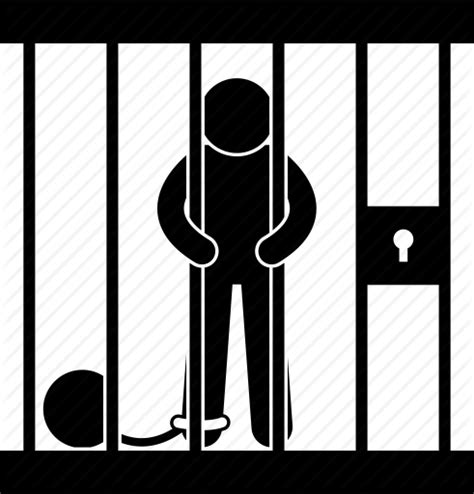 Criminal Jail Lockup Prison Prisoner Punishment Torture Icon Punishment
