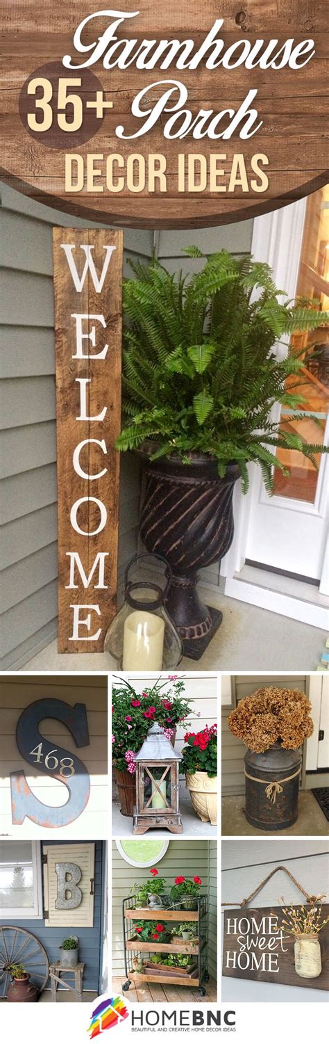 Maybe you would like to learn more about one of these? Rustic Farmhouse Porch Designs | Front porch decorating, Porch decorating, Farmhouse porch decor