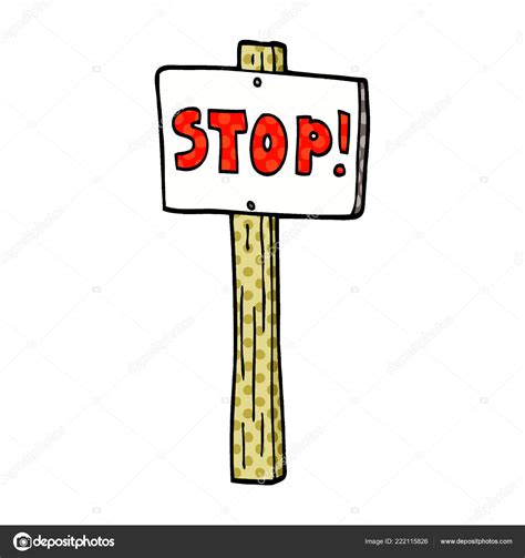 Cartoon Doodle Traffic Signs Stock Vector Image By ©lineartestpilot