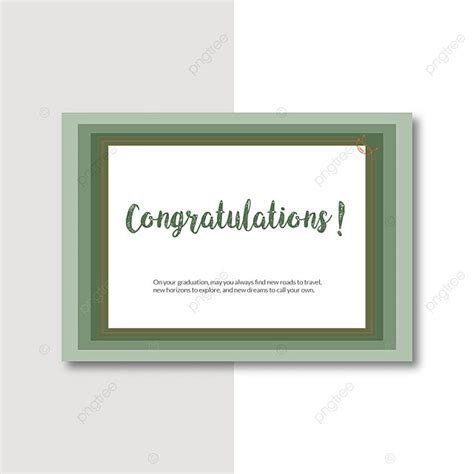 Congratulation Card Template Design Template Download On Pngtree